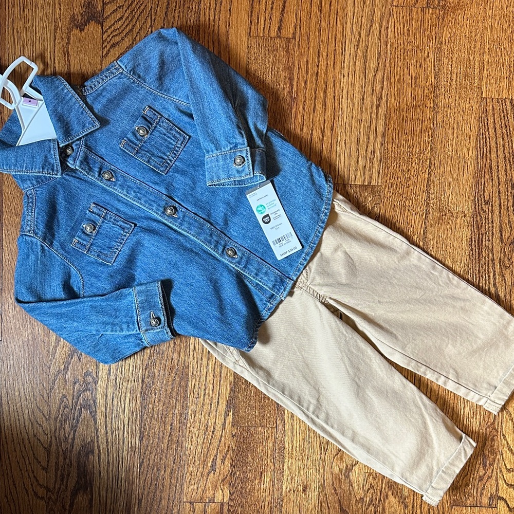 Carter’s Denim and khaki
